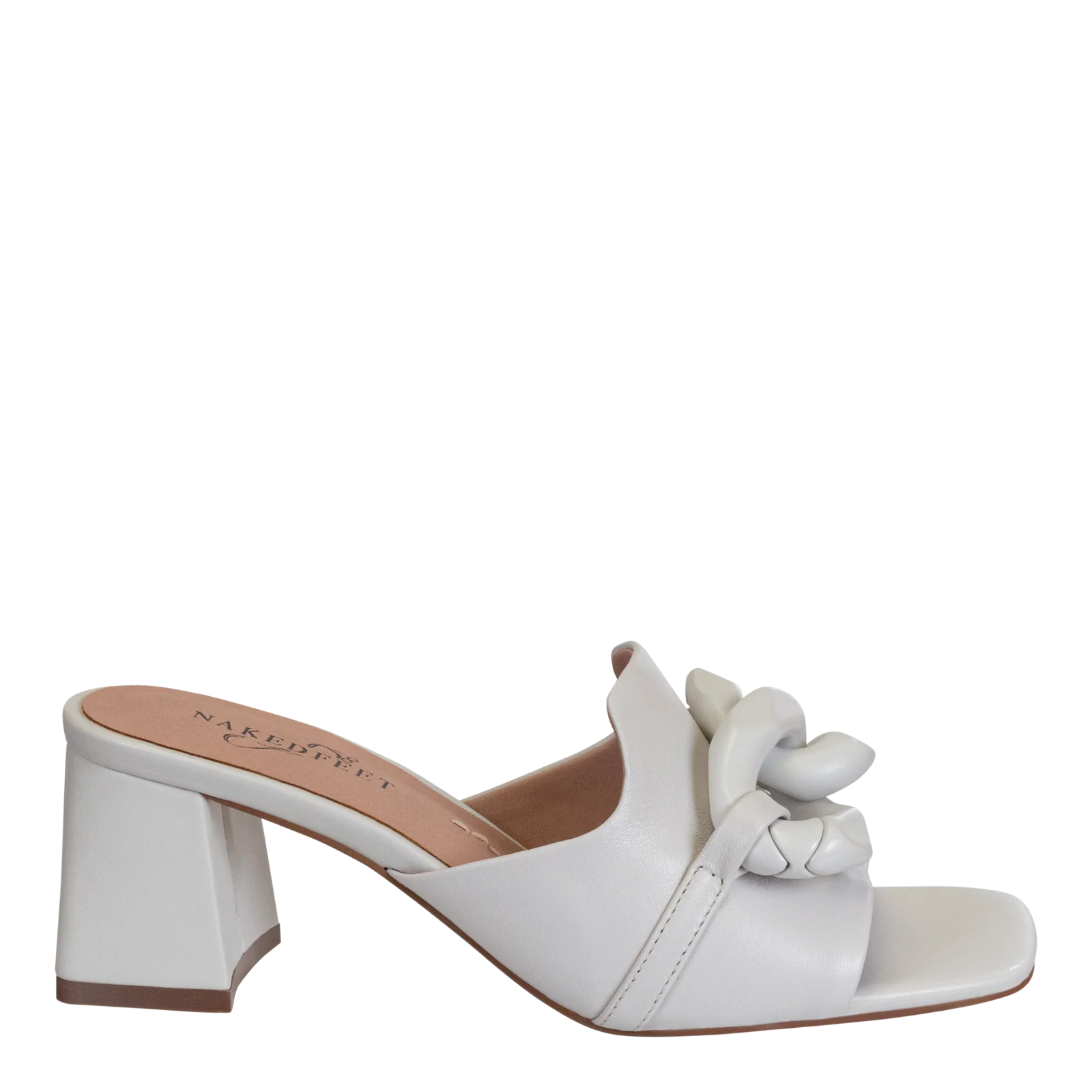 NAKED FEET - COTERIE in MIST Heeled Sandals - Image 3