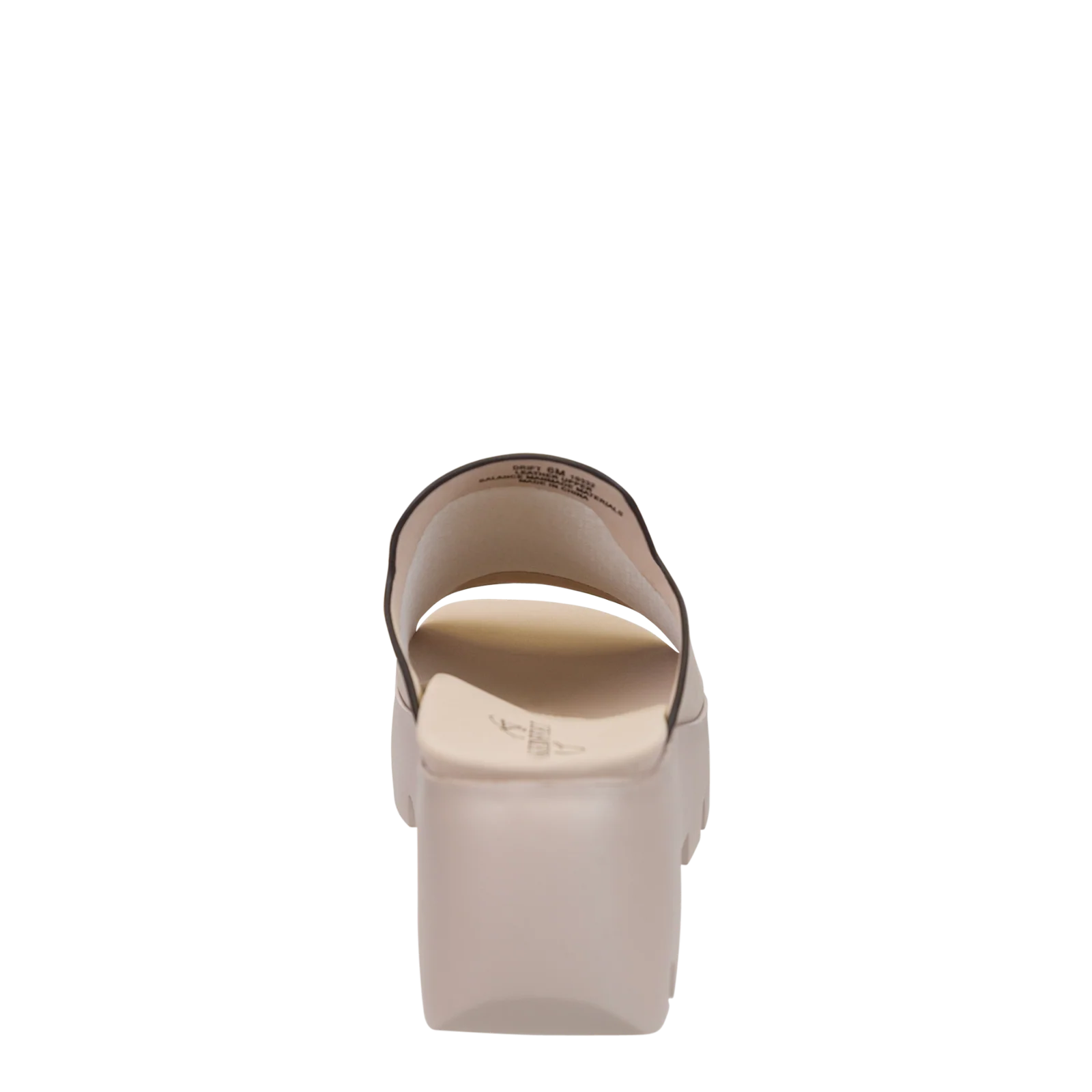 NAKED FEET - DRIFT in BEIGE Platform Sandals - Image 5